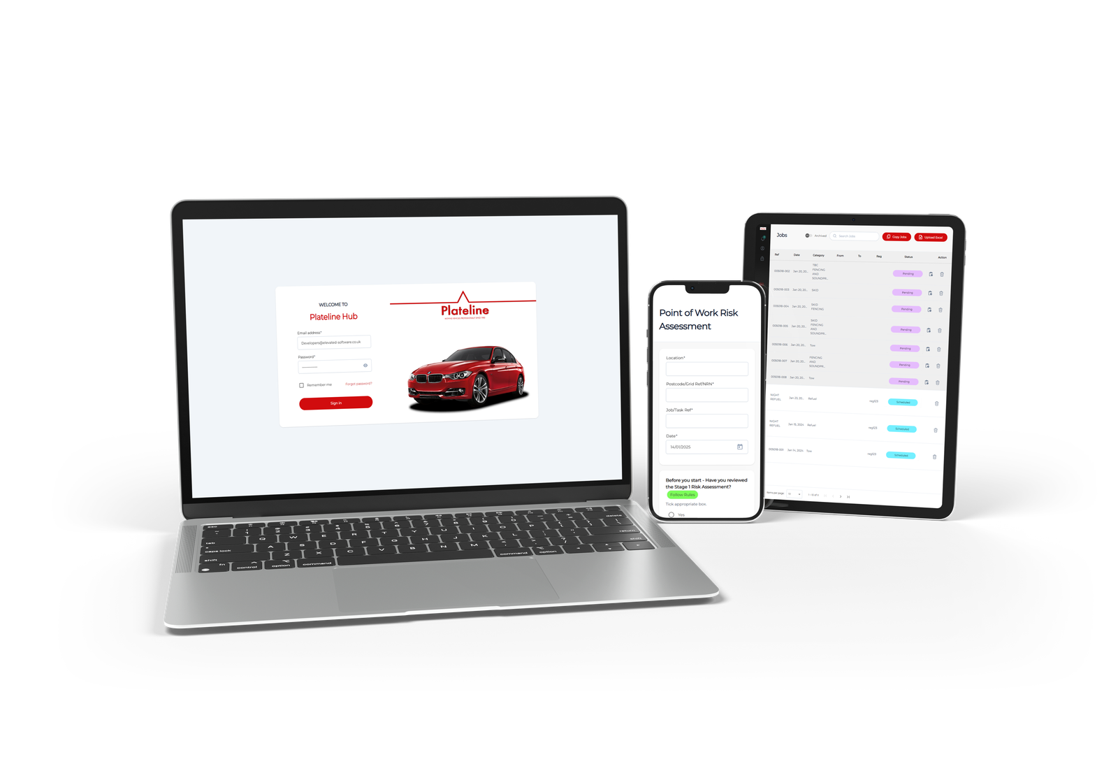Plateline - Custom Business Software by Elevated Software